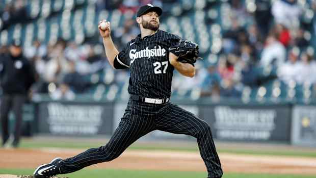Chicago White Sox pitcher Lucas Giolito